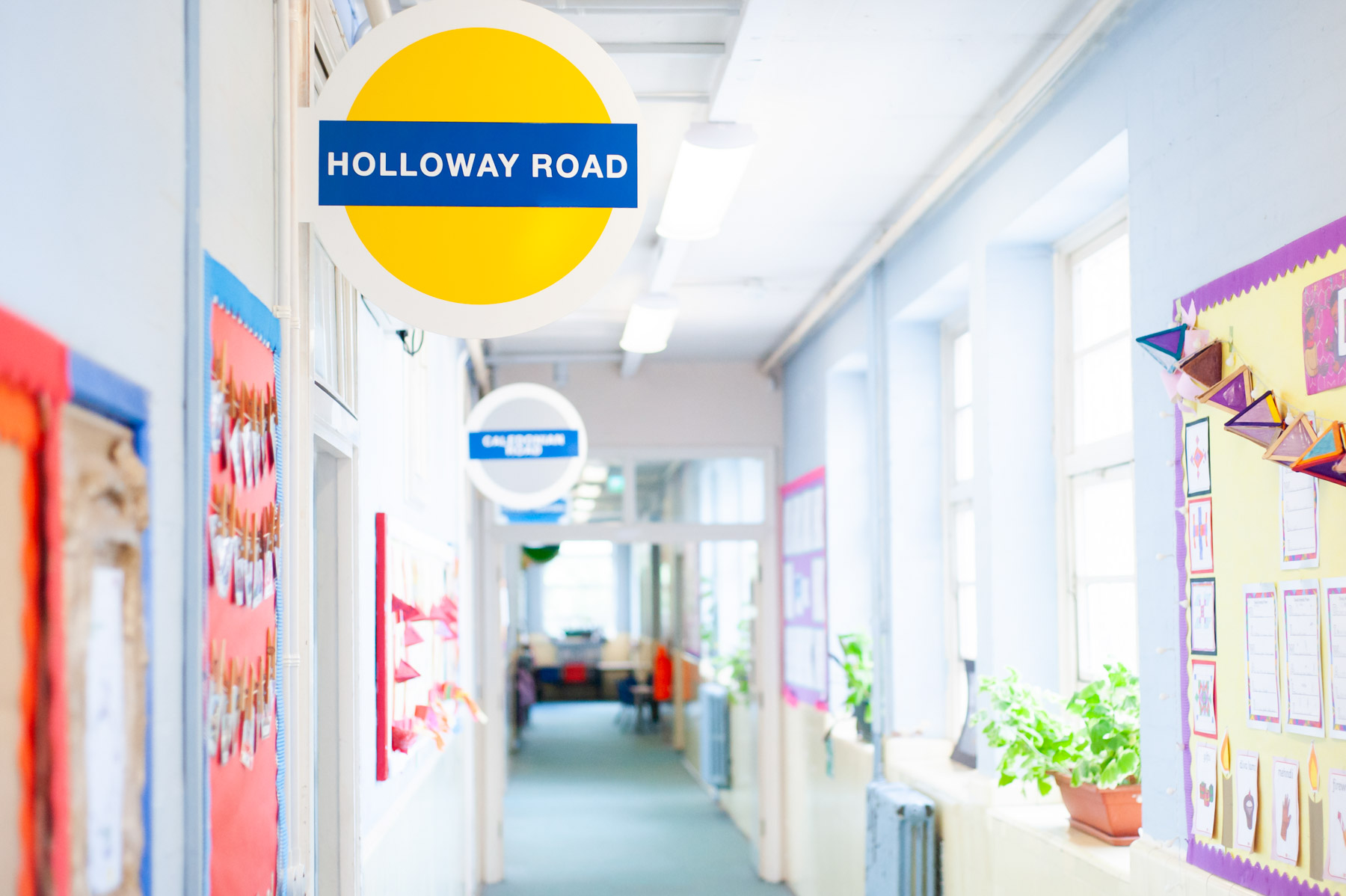 Primary school corridor
