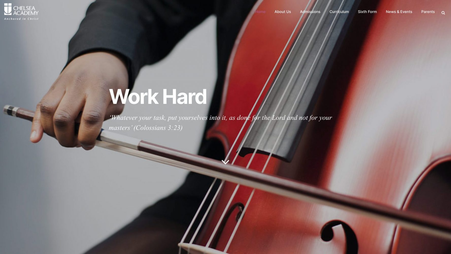 School website photography by James Robertshaw