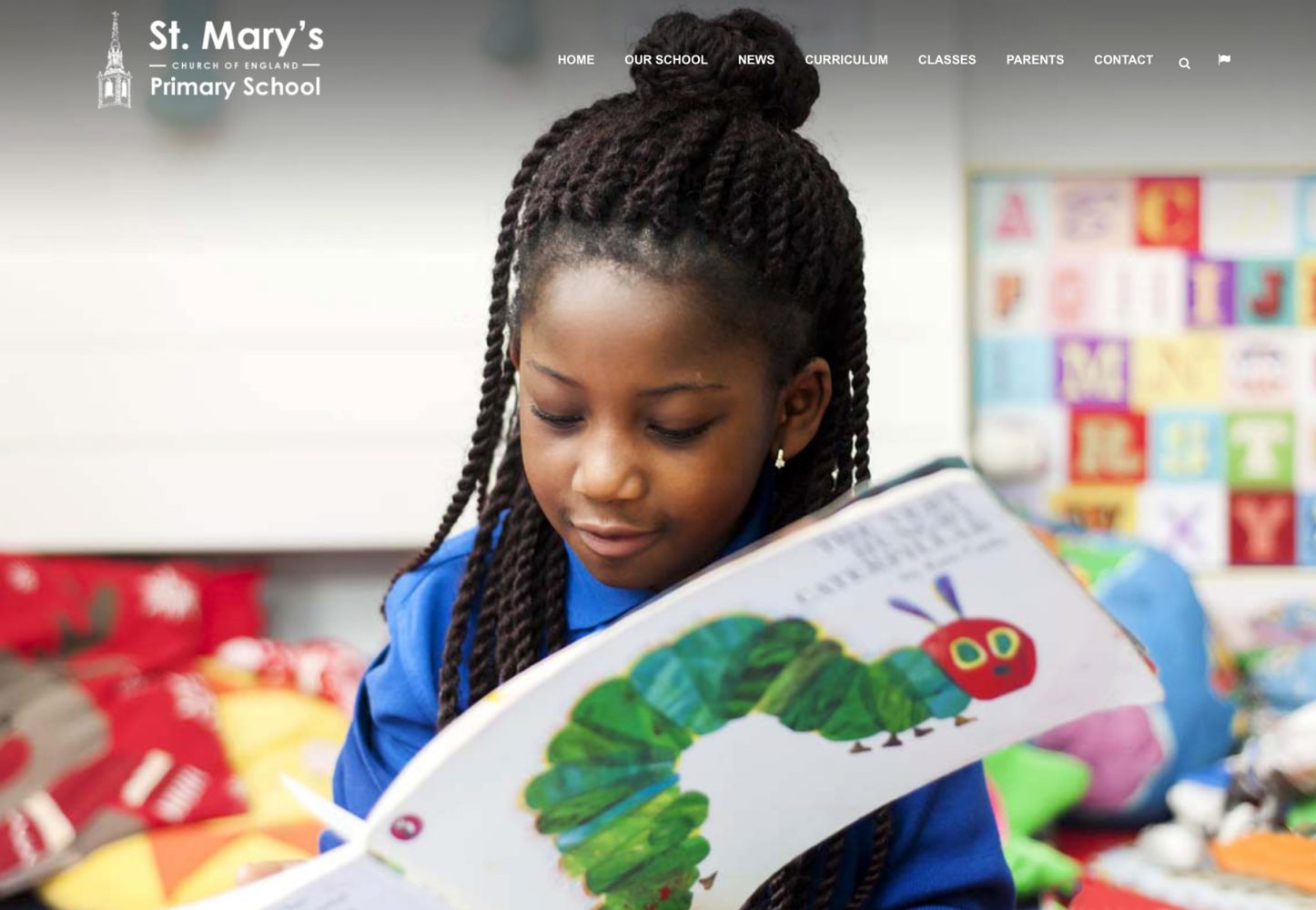 School website photography by James Robertshaw - St Marys homepage